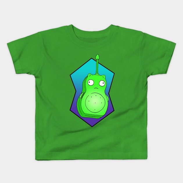 Kuchi Kopi Radio Kids T-Shirt by Luckyponytattoo